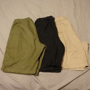 Uniqlo Men Dry Stretch Easy Shorts (3 pairs)